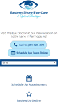 Mobile Screenshot of easternshoreeyecare.com